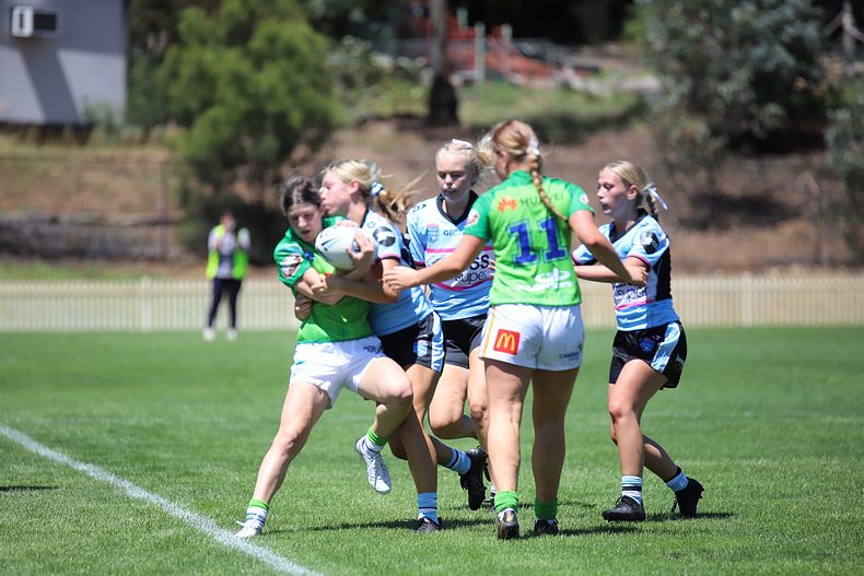 2021 Tarsha Gale Cup – Rnd 1 – Raiders v Sharks