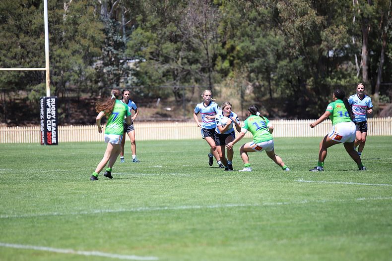 2021 Tarsha Gale Cup – Rnd 1 – Raiders v Sharks