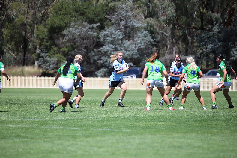 2021 Tarsha Gale Cup – Rnd 1 – Raiders v Sharks