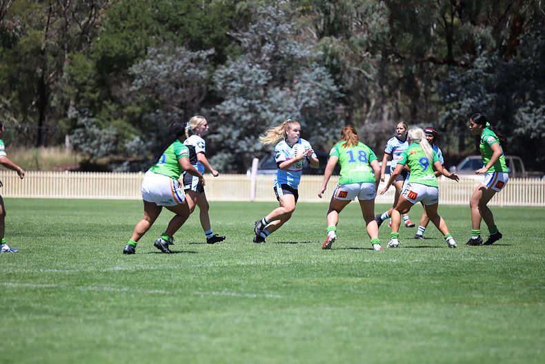 2021 Tarsha Gale Cup – Rnd 1 – Raiders v Sharks