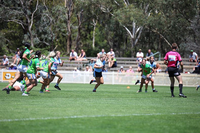 2021 Tarsha Gale Cup – Rnd 1 – Raiders v Sharks