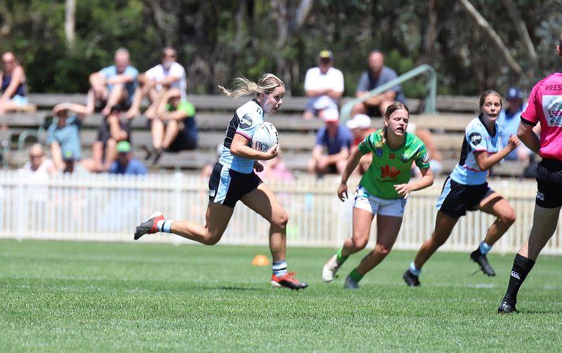 2021 Tarsha Gale Cup – Rnd 1 – Raiders v Sharks
