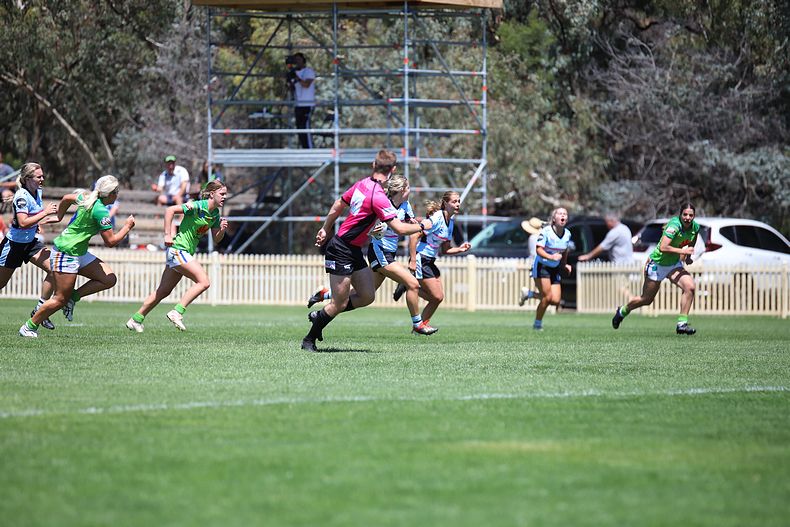 2021 Tarsha Gale Cup – Rnd 1 – Raiders v Sharks