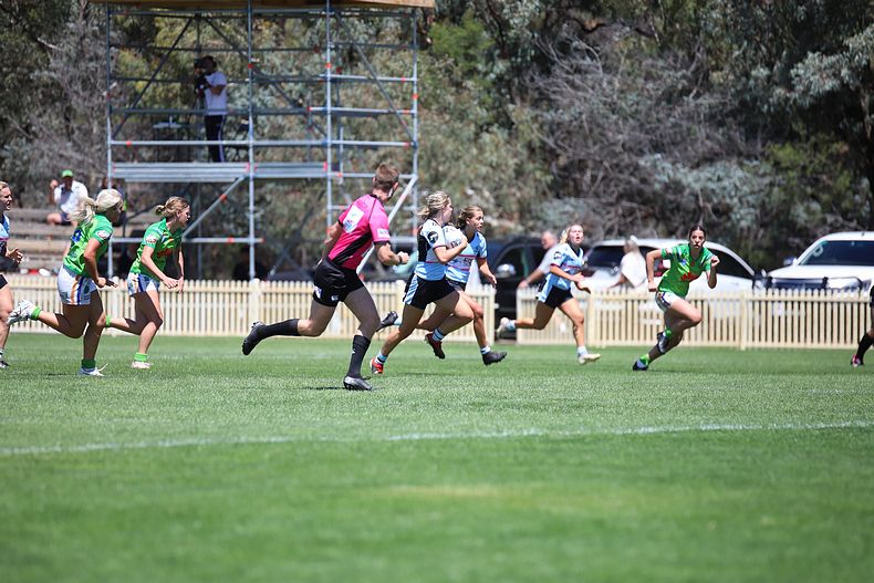 2021 Tarsha Gale Cup – Rnd 1 – Raiders v Sharks