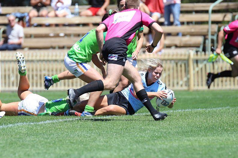 2021 Tarsha Gale Cup – Rnd 1 – Raiders v Sharks