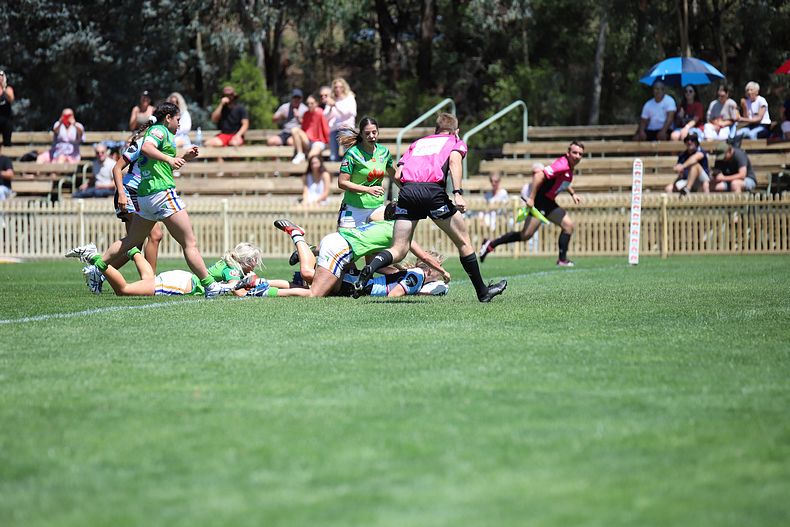2021 Tarsha Gale Cup – Rnd 1 – Raiders v Sharks