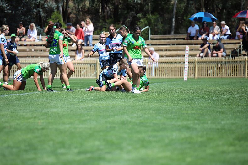 2021 Tarsha Gale Cup – Rnd 1 – Raiders v Sharks