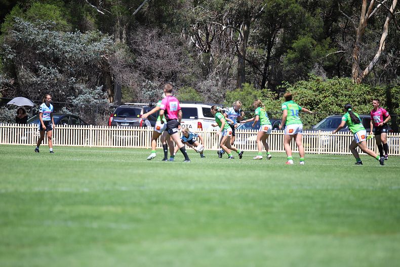 2021 Tarsha Gale Cup – Rnd 1 – Raiders v Sharks