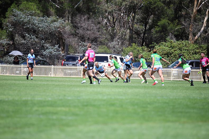 2021 Tarsha Gale Cup – Rnd 1 – Raiders v Sharks