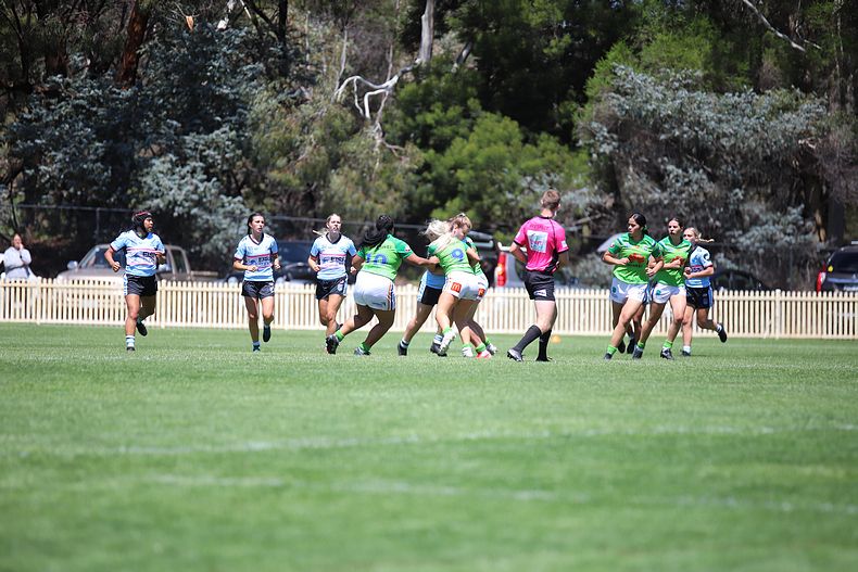 2021 Tarsha Gale Cup – Rnd 1 – Raiders v Sharks