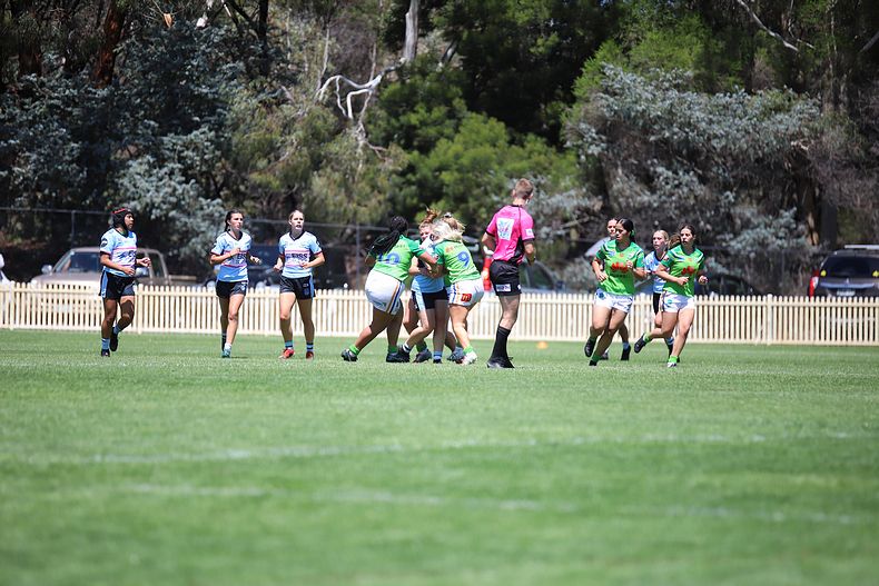 2021 Tarsha Gale Cup – Rnd 1 – Raiders v Sharks