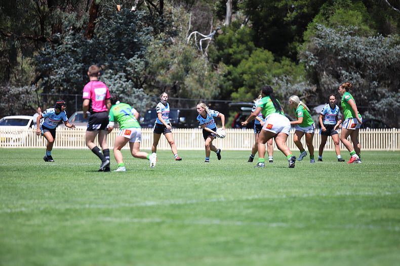 2021 Tarsha Gale Cup – Rnd 1 – Raiders v Sharks