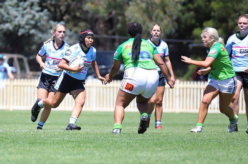 2021 Tarsha Gale Cup – Rnd 1 – Raiders v Sharks