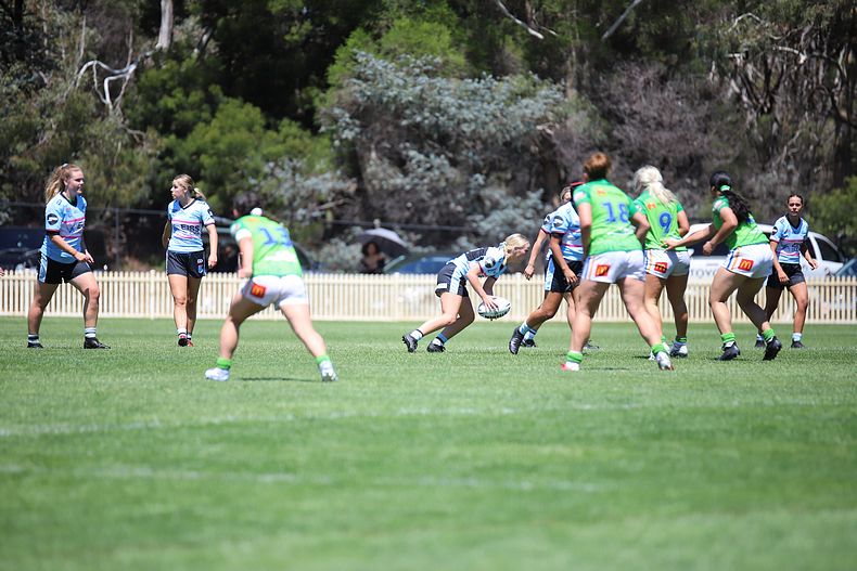 2021 Tarsha Gale Cup – Rnd 1 – Raiders v Sharks