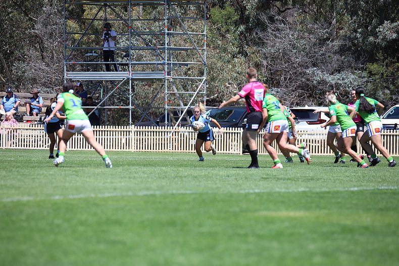 2021 Tarsha Gale Cup – Rnd 1 – Raiders v Sharks