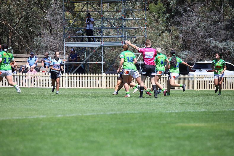 2021 Tarsha Gale Cup – Rnd 1 – Raiders v Sharks