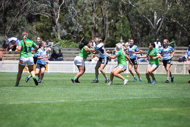 2021 Tarsha Gale Cup – Rnd 1 – Raiders v Sharks
