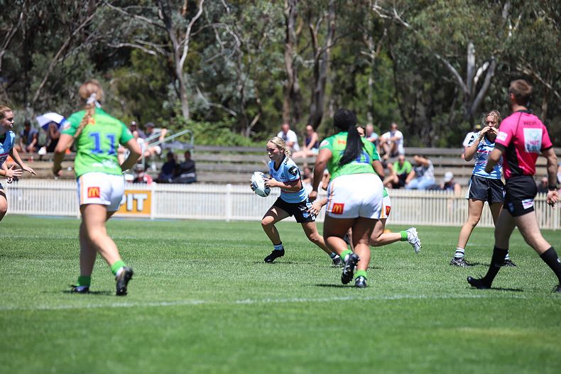 2021 Tarsha Gale Cup – Rnd 1 – Raiders v Sharks
