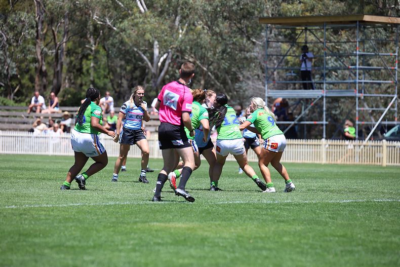 2021 Tarsha Gale Cup – Rnd 1 – Raiders v Sharks