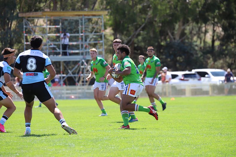 2021 SG Ball Cup – Rnd 1 – RAIDERS v SHARKS