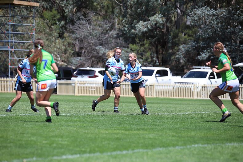 2021 Tarsha Gale Cup – Rnd 1 – Raiders v Sharks