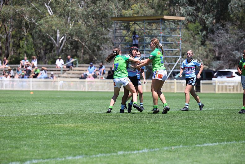 2021 Tarsha Gale Cup – Rnd 1 – Raiders v Sharks