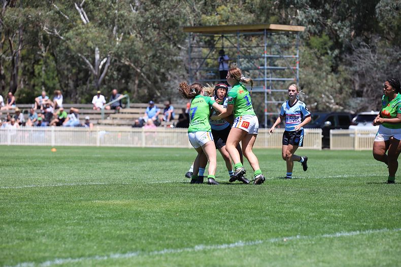 2021 Tarsha Gale Cup – Rnd 1 – Raiders v Sharks