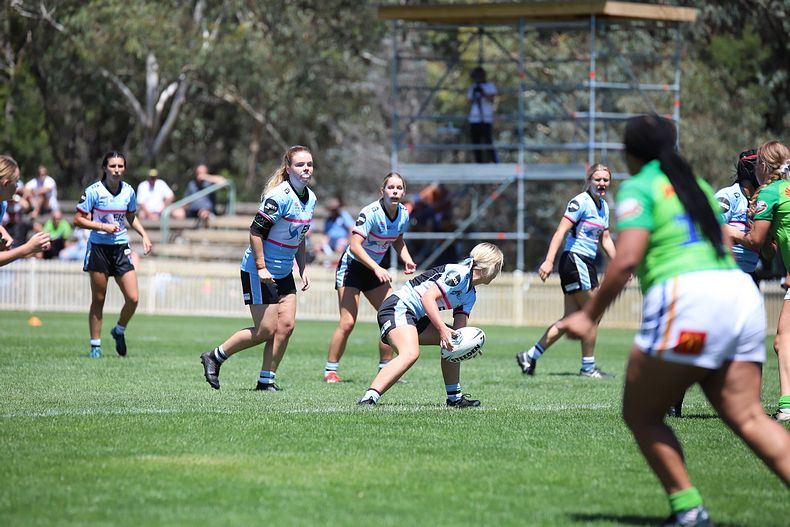 2021 Tarsha Gale Cup – Rnd 1 – Raiders v Sharks