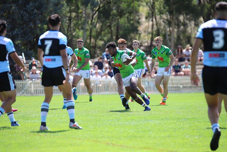 2021 SG Ball Cup – Rnd 1 – RAIDERS v SHARKS