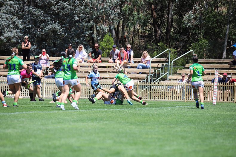 2021 Tarsha Gale Cup – Rnd 1 – Raiders v Sharks