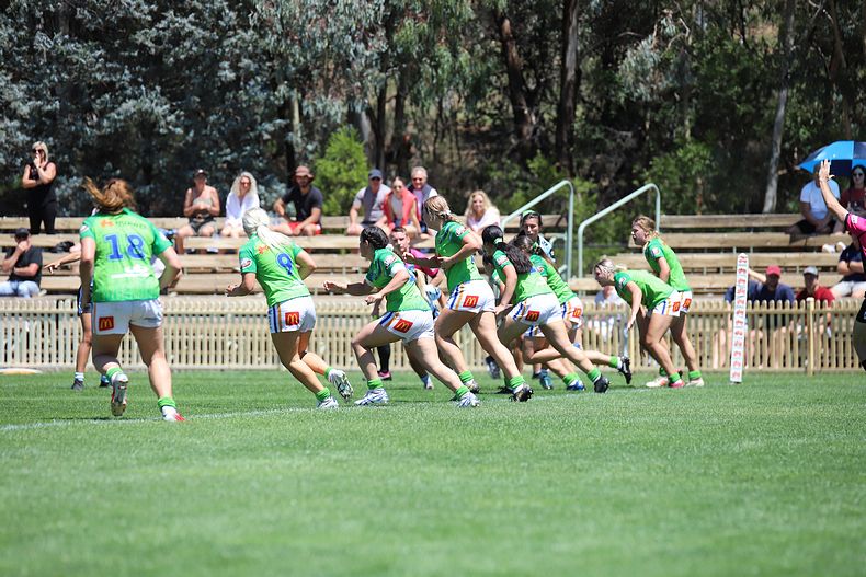 2021 Tarsha Gale Cup – Rnd 1 – Raiders v Sharks