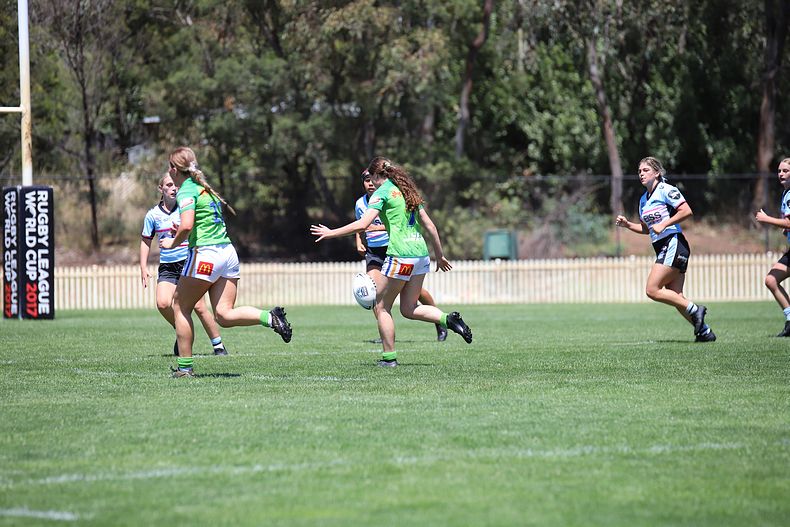 2021 Tarsha Gale Cup – Rnd 1 – Raiders v Sharks
