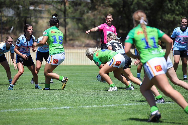 2021 Tarsha Gale Cup – Rnd 1 – Raiders v Sharks