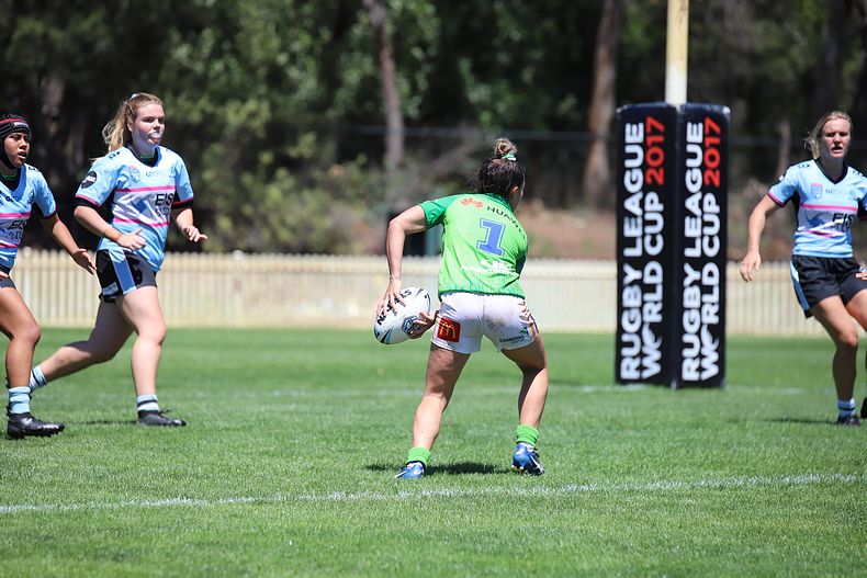 2021 Tarsha Gale Cup – Rnd 1 – Raiders v Sharks