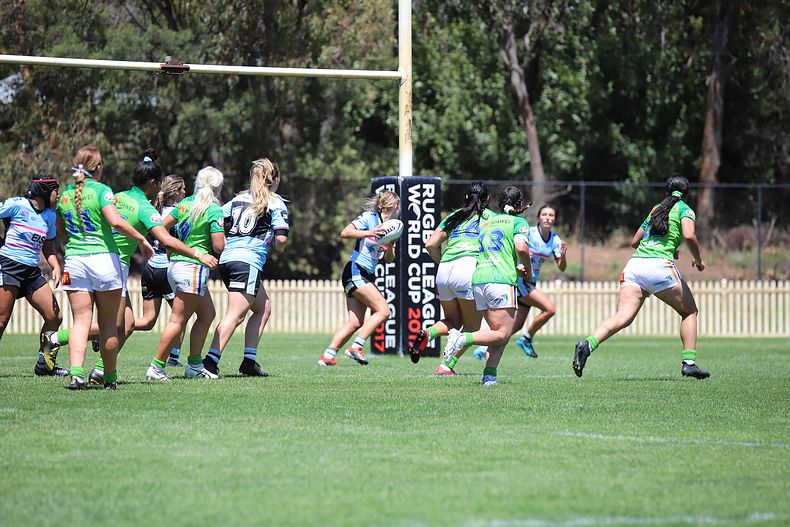 2021 Tarsha Gale Cup – Rnd 1 – Raiders v Sharks