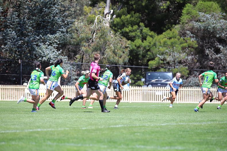 2021 Tarsha Gale Cup – Rnd 1 – Raiders v Sharks