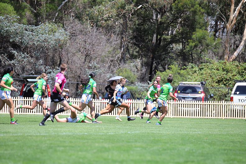 2021 Tarsha Gale Cup – Rnd 1 – Raiders v Sharks