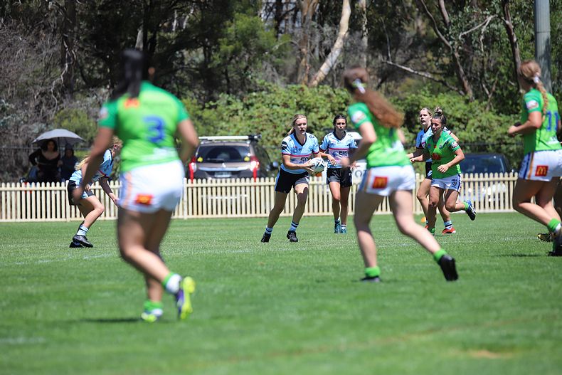 2021 Tarsha Gale Cup – Rnd 1 – Raiders v Sharks