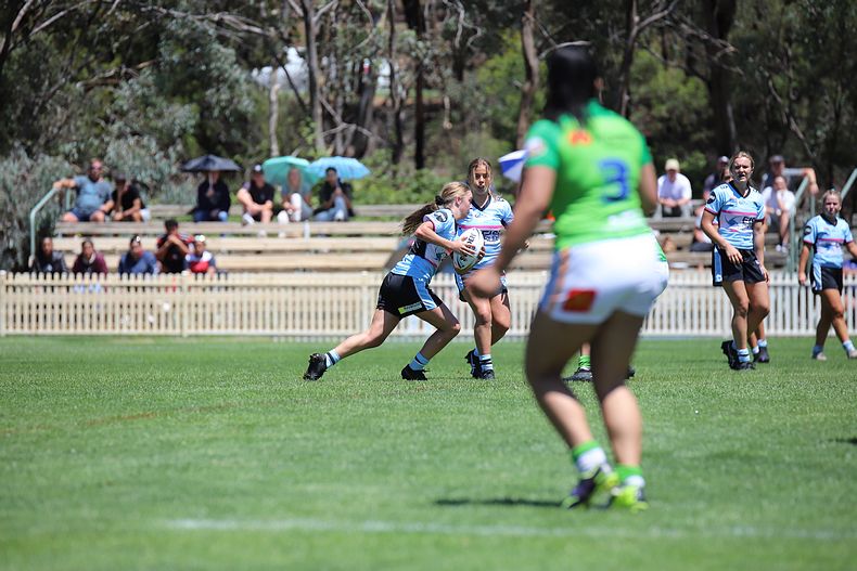 2021 Tarsha Gale Cup – Rnd 1 – Raiders v Sharks