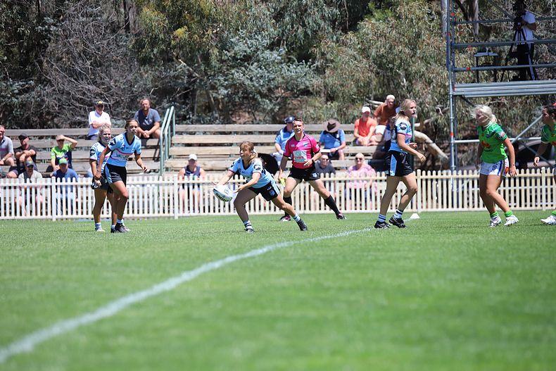2021 Tarsha Gale Cup – Rnd 1 – Raiders v Sharks
