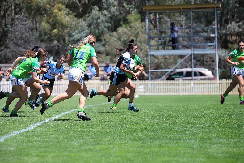 2021 Tarsha Gale Cup – Rnd 1 – Raiders v Sharks