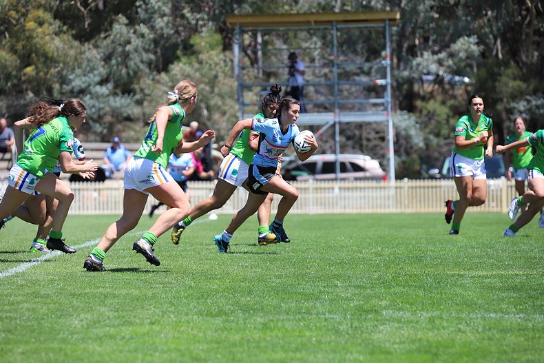 2021 Tarsha Gale Cup – Rnd 1 – Raiders v Sharks