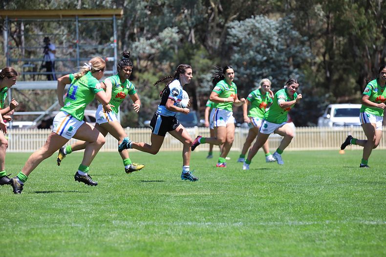 2021 Tarsha Gale Cup – Rnd 1 – Raiders v Sharks