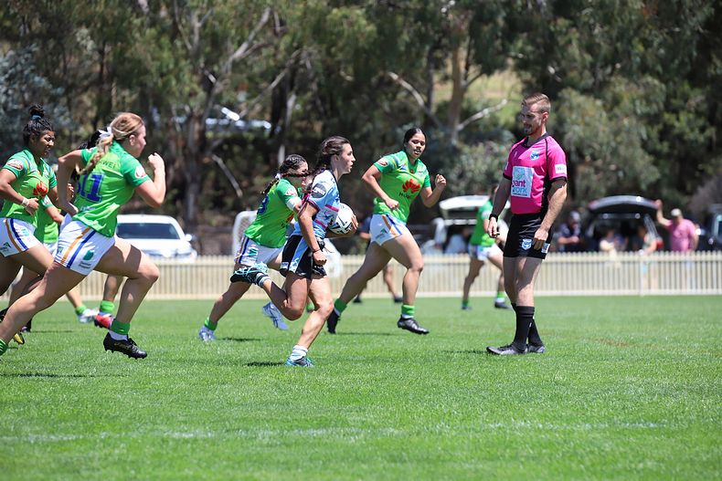2021 Tarsha Gale Cup – Rnd 1 – Raiders v Sharks