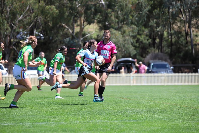 2021 Tarsha Gale Cup – Rnd 1 – Raiders v Sharks