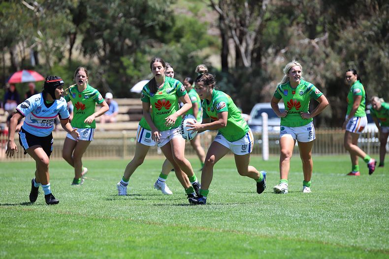 2021 Tarsha Gale Cup – Rnd 1 – Raiders v Sharks