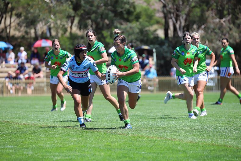 2021 Tarsha Gale Cup – Rnd 1 – Raiders v Sharks