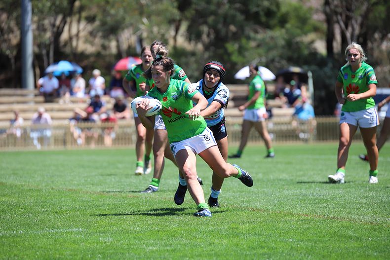 2021 Tarsha Gale Cup – Rnd 1 – Raiders v Sharks
