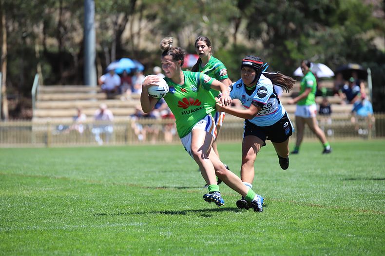 2021 Tarsha Gale Cup – Rnd 1 – Raiders v Sharks