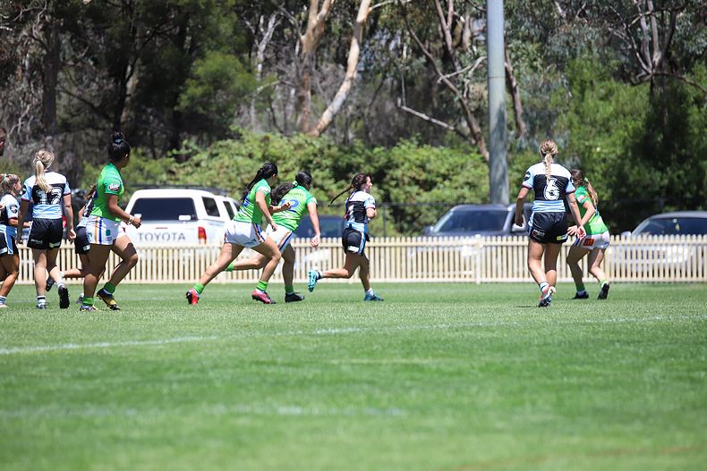 2021 Tarsha Gale Cup – Rnd 1 – Raiders v Sharks